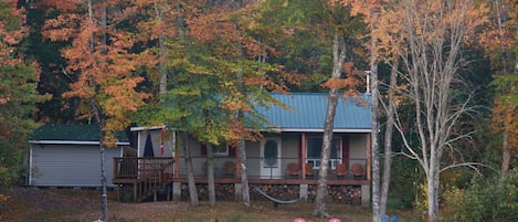 View of the Cottage from the lake