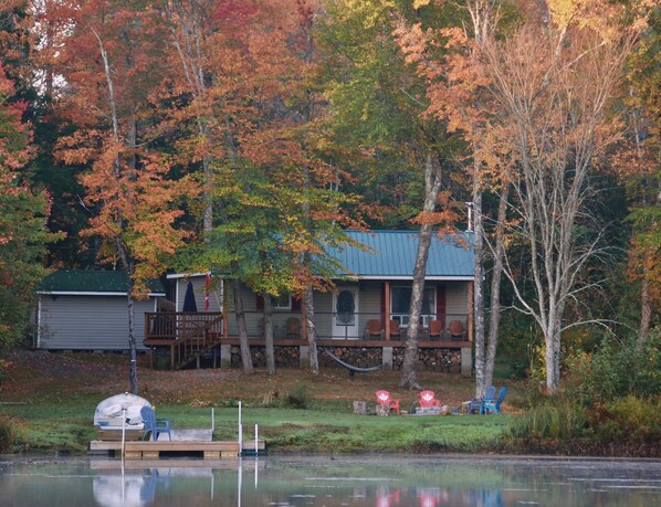 View of the Cottage from the lake