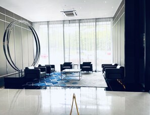 Sala de estar en el lobby