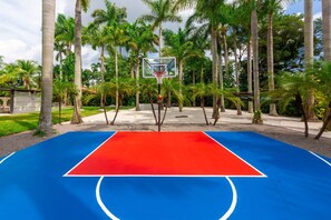 Have fun at the basketball court!