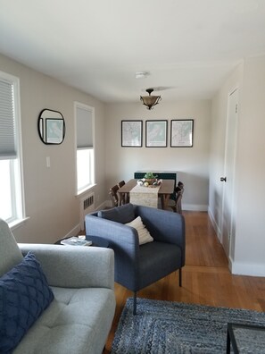 Dining area/work space.
