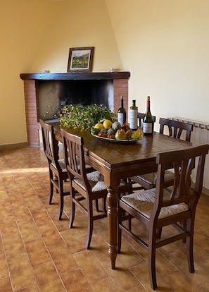 Dining area