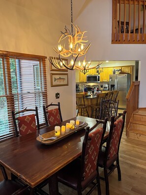 Custom Handcrafted Dining Room Table Seats 6