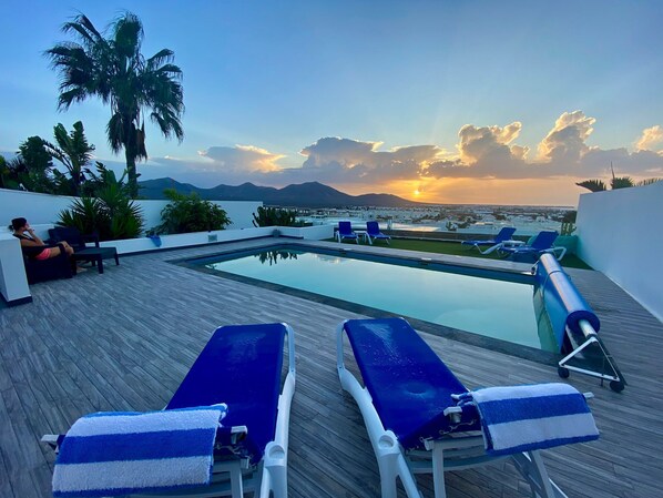 The Pool at Sunrise