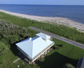 Stunning and secluded beach house with unobstructed view of the Ocean