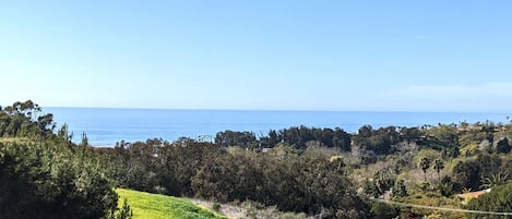 Here is the ocean view from the living room of your beautiful vacation retreat.