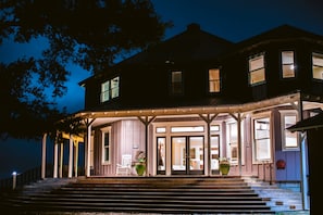 Front entrance night view