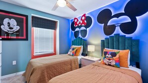 This townhome has a total of 5 bedrooms.