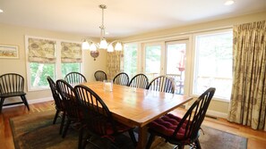 Dinning Room in Owl`s Nest Private Home