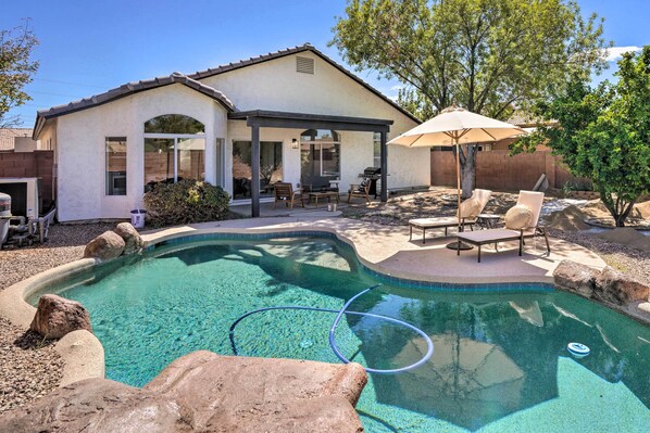 Phoenix Vacation Rental | 3BR | 2BA | 1 Step to Enter | 1,900 Sq Ft