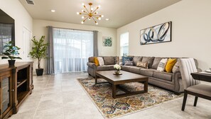 Unwind in comfy modern luxury