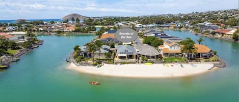 Overhead view of Secrets of the Sea