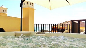 Relax in the Jacuzzi
