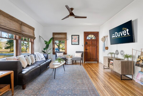 Living Room with Smart TV