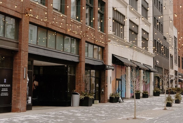 Walk down Woodward Ave.