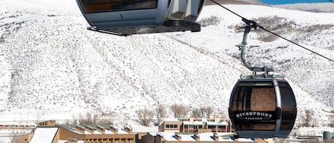 The Riverfront Express Gondola provides a direct connection to the slopes of Beaver Creek.