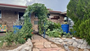 Back porch arbor/garden