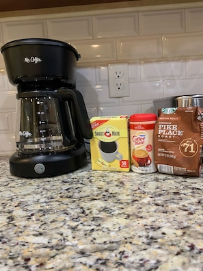 Kaffe och/eller kaffebryggare
