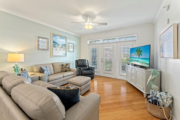 Living Room with Patio