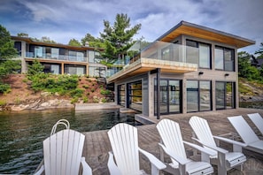 Exterior View from Boat House Dock