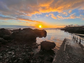 Vue depuis l’hébergement