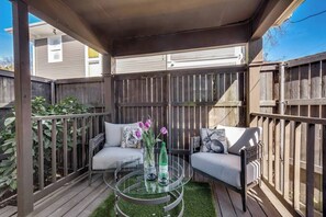 Private Covered Patio