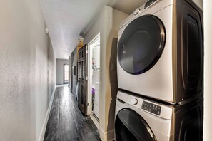 Free on-site washers and dryers