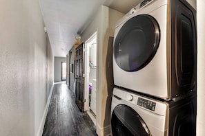 Free on-site washers and dryers