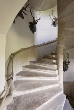 Stairs to our holiday flat Bel Ètage 2.floor