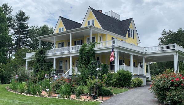 The historic 1896 main farm house.