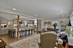 Great open floor plan perfect for interaction and socialization.