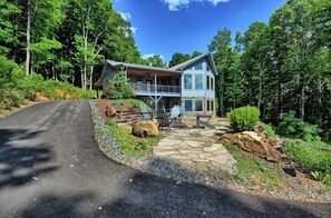 Paved driveway