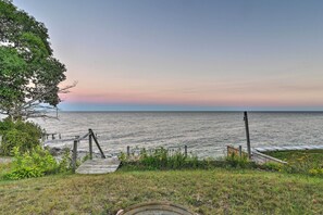 Backyard | Fire Pit | Direct Lake Huron Access