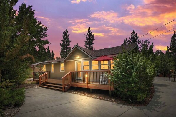 A look at the front of the home 