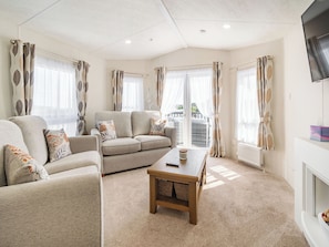 Living area | Red Wood Lodge - Lady Edith’s Duo, Scarborough