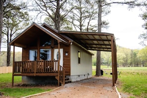 CC Outside view of front of cabin