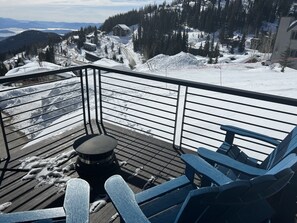 Views of Lake Pend Oreille from your private fire pit located on the deck