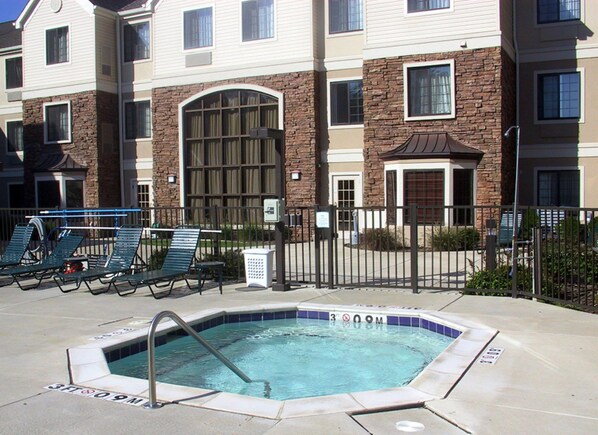 Relax in the hot tub!