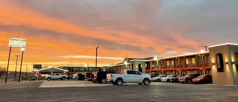 Front of property - evening/night