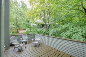 Large deck great for enjoying the fresh summer area with family and friends.