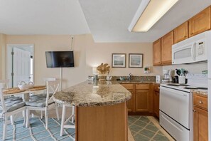 Kitchen and Dining Area