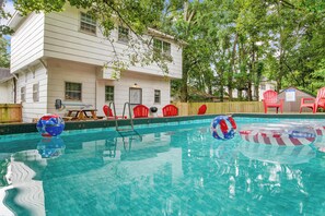 The backyard!