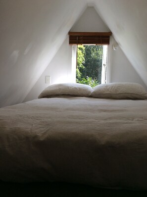 Main bedroom - climb and ladder and feel like you're in amongst the trees