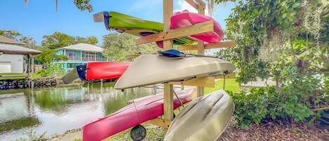 We have six (6) single person kayak's available at user's risk. 