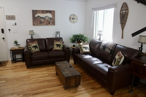 Living room with ample seating for all.