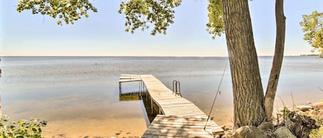 Oconto Vacation Rental | 3BR | 1.5BA | Steps to Enter | 1,150 Sq Ft