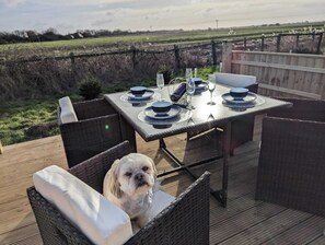 Outdoor Seating with excellent views