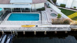 Use our complimentary kayaks and enjoy nature