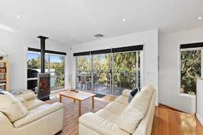 Living room with access to balcony