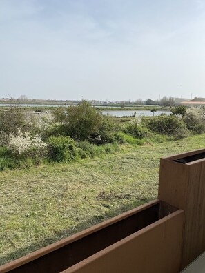 Blick von der Unterkunft